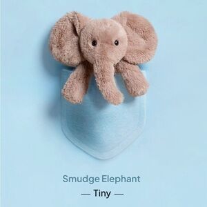 NWT Jellycat Tiny Smudge Elephant​​​